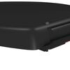 vidaXL Soft-close Toilet Seat with Quick-release Design Black