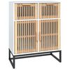 vidaXL Sideboard White 60x30x75 cm Engineered Wood
