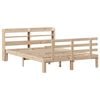 vidaXL Bed Frame with Headboard without Mattress 120x190 cm Small Double