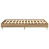 vidaXL Bed Frame No Mattress Artisan Oak 140x190 cm Engineered Wood