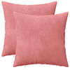 vidaXL Cushion with Pillow HEERLEN 2 pcs Pink Velvet