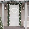 vidaXL Christmas Balls Garland White 175 cm Polystyrene
