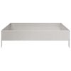 vidaXL Garden Raised Bed 100x100x26 cm Stainless Steel