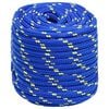 vidaXL Boat Rope Blue 18 mm 100 m Polypropylene
