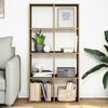 vidaXL Room Divider Bookcase Artisan Oak 69.5x29x137.5 cm Engineered Wood