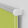 vidaXL Roller Blind Blackout Leaves Green 140x150 cm Fabric Width 136.6 cm Polyester