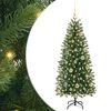 vidaXL Artificial Christmas Tree Green 120 cm PE and PVC