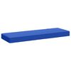 vidaXL 1-Piece Bench Cushion VUGHT 100% Polyester Royal Blue