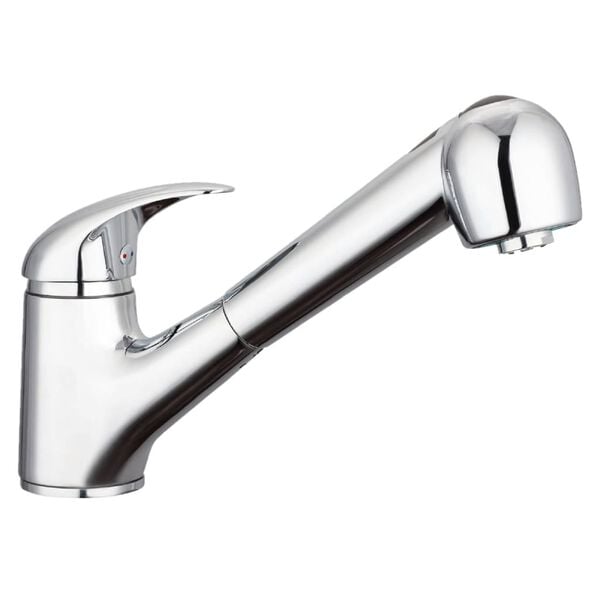 SCH&Uuml;TTE Sink Mixer with Pull-out Spray ALBATROS Chrome