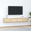 vidaXL TV Cabinets 2 pcs Sonoma Oak 80x31x25,5 cm Engineered Wood