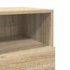 vidaXL Bedside Cabinet with 2 Drawers Sonoma Oak 36x36x68 cm