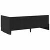 vidaXL Corner Bed Frame with Headboard Black 90 cm x 190 cm Velvet