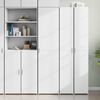 vidaXL Highboard White 45x42,5x185 cm Engineered Wood