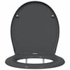 vidaXL Quick Release Toilet suitable for Seat Anthracite