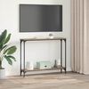 vidaXL Console Table Artisan Oak 100 x 22.5 x 75 cm Engineered Wood