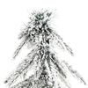 vidaXL Christmas Tree with 150 LEDs White 150 cm PE and Steel