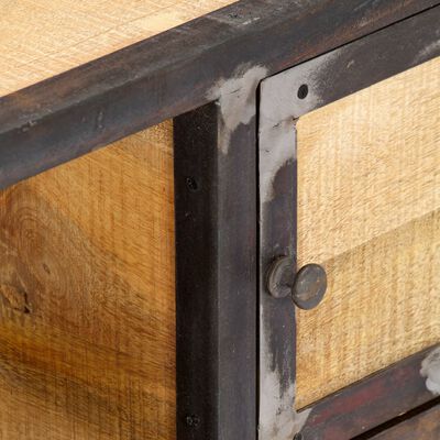 vidaXL TV Cabinet 120x30x42 cm Solid Mango Wood
