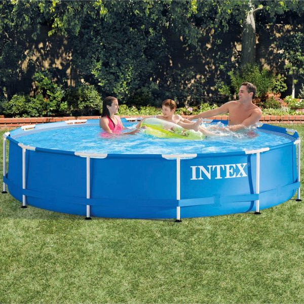 Intex Swimming Pool Metal Frame 366x76 cm 28210NP