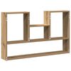 vidaXL Wall Shelf Artisian Oak 99x15x60 cm Engineered Wood