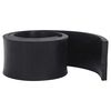 vidaXL Rubber Edge for Snow Plow Black 200x15x2 cm