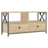 vidaXL TV Cabinet Sonoma Oak 90x33x45 cm Engineered Wood&Iron