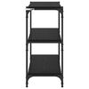 vidaXL Book Cabinet Black Oak 80 x 33 x 70.5 cm