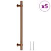 vidaXL Cabinet Handles 5 pcs Bronze 192 mm Stainless Steel