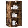 vidaXL Hanging Cabinet Smoked Oak 40 x 29.5 x 80 cm Engineered Wood