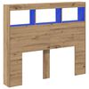 vidaXL Headboard Artisan Oak Engineered Wood
