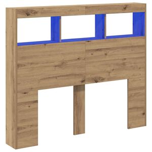 vidaXL Headboard Artisan Oak Engineered Wood