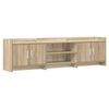 vidaXL TV Cabinet 168 x 33 x 47 cm Sonoma Oak Engineered Wood