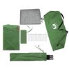 vidaXL Family Tent Cabin 10-Person Green Waterproof