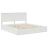 vidaXL Storage Bed with Headboard White 180 x 200 cm Engineered Wood