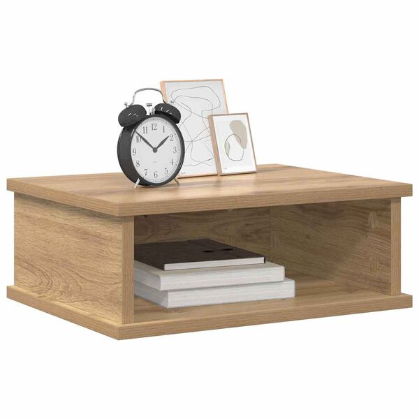 vidaXL Bedside Table 2 pcs Artisan Oak 40 x 31 x 15 cm Engineered Wood