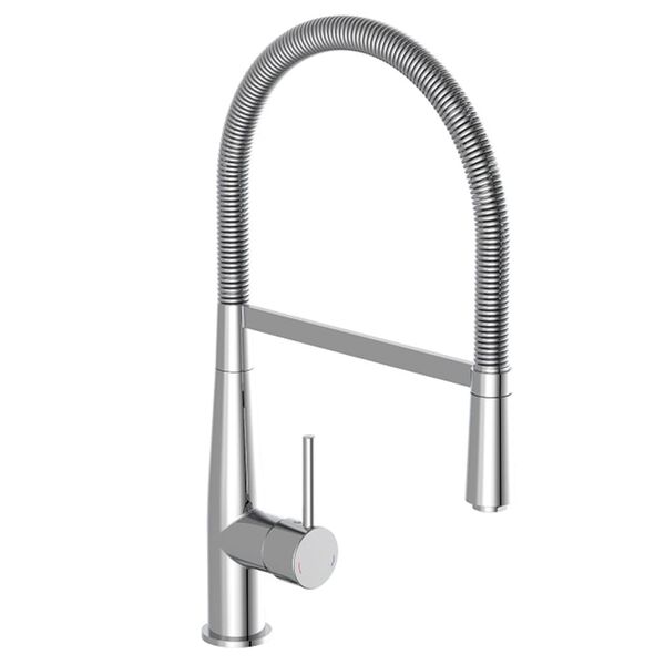 SCH&Uuml;TTE Sink Mixer with Spiral Spring NEW YORK Chrome