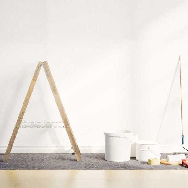 vidaXL Non-slip Painter Fleece 50 m 220 g/m&sup2; Grey