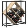 vidaXL Wine Rack Sonoma Oak 51 x 18 x 52.5 cm Engineered Wood