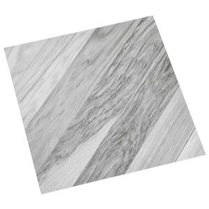 vidaXL Flooring Planks Grey 5.11 m&sup2; 55 pcs PVC