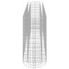 vidaXL Gabion Raised Bed Galvanised Iron 260x50x100 cm