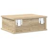 vidaXL Bedside Table Sonoma Oak 40 x 31 x 15 cm Engineered Wood