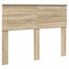 vidaXL Headboard Sonoma Oak Engineered wood