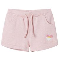 Kids' Shorts with Drawstring Mixed Light Pink 92