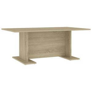 vidaXL Coffee Table Sonoma Oak 103.5x60x40 cm Engineered Wood