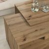 vidaXL Coffee Table Set 2 pcs Artisan Oak Engineered Wood