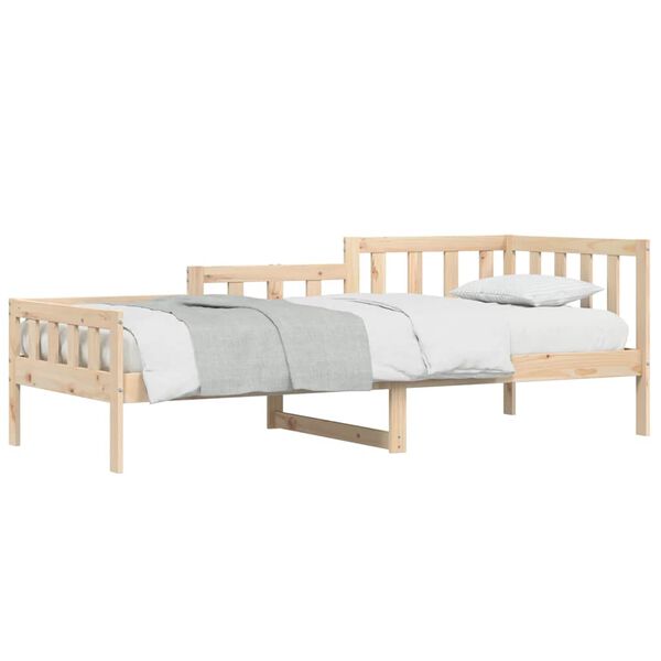 vidaXL Day Bed without Mattress 80x200 cm Solid Wood Pine