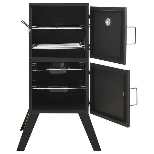 vidaXL Smoker Oven 55x47.5x100.5 cm Steel