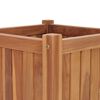 vidaXL Raised Bed 40x40x40 cm Solid Teak Wood