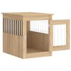 vidaXL Dog Crate Furniture Sonoma Oak 55x75x65 cm Engineered Wood