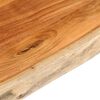vidaXL Table Top 140x60x2.5 cm Rectangular&nbsp;Solid Wood Acacia Live Edge