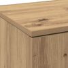vidaXL Highboard Artisan oak 80 x 35 x 180 cm Engineered wood